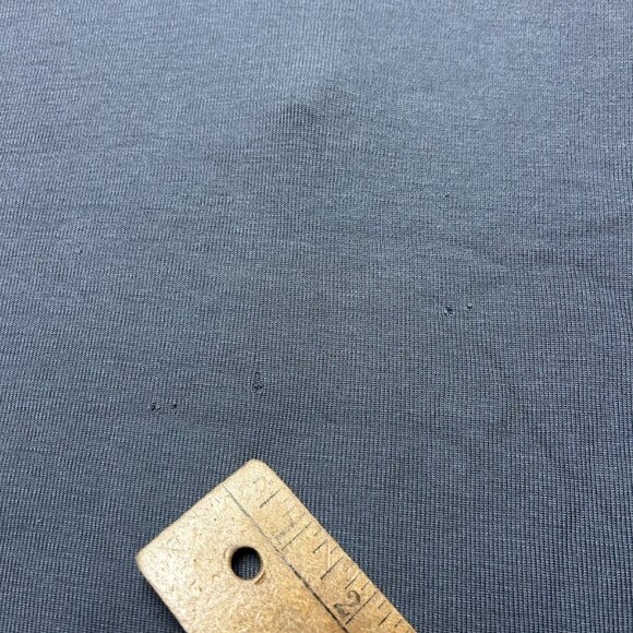 Vintage 70s long sleeve shirt high neck 1/4 zip turtleneck polyester? worn large - Picture 10 of 11